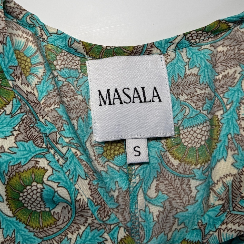 MASALA Blouse  size small - Picture 2 of 5